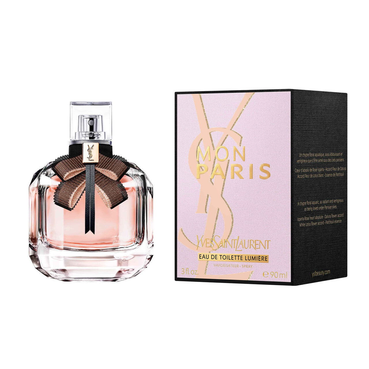 Ysl mon paris lumiere 3 oz eau de toilette spray for women