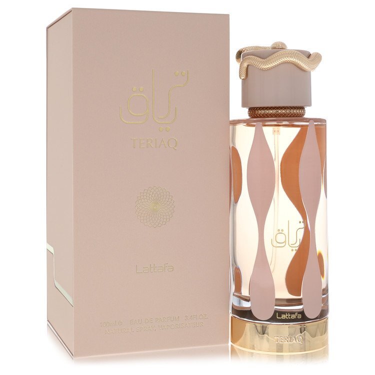 Lattafa Teriaq by Lattafa Eau De Parfum Spray (Unisex) 3.4 oz (Women)